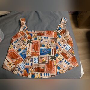 Maurices Multicolor Smocked Top